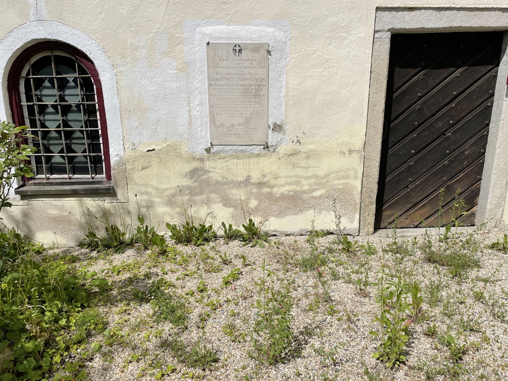 Schloss Neukirchen Kapelle vorher